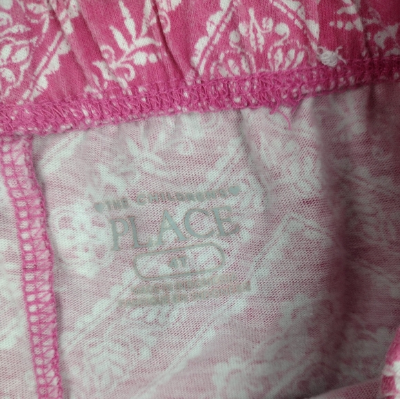 The Children's Place Pink Fringe "Princess" Tank Top & Shorts Matching Set sz 5T - Picture 4 of 6